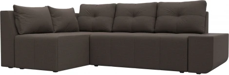 Диван угловой Амадэус левый угол Лига Диванов (Рогожка) арт.122760L