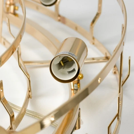 Подвесная люстра Lussole Duval LSP-8856 (220V, на тросе, круглые)