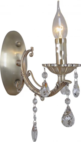 Бра ILLUMICO IL9927-1WSQ-24 AB CASTOR (220V, подвески, подсвечник, свеча)