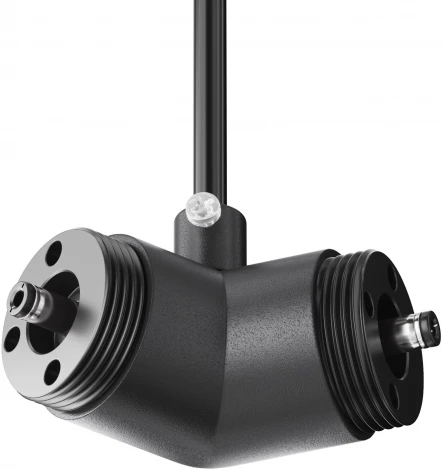 Угловой коннектор 120° для системы Shelf с вводом питания Maytoni Accessories for system Shelf CA018LWC-P-B (24V)