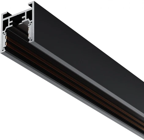 Шинопровод под гипсокартон накладной магнитный черный 2м Maytoni Busbar trunkings Exility TRXM034-412B (48V)