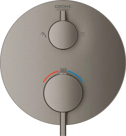 Термостат Grohe Atrio 24135AL3 для душа, темный графит