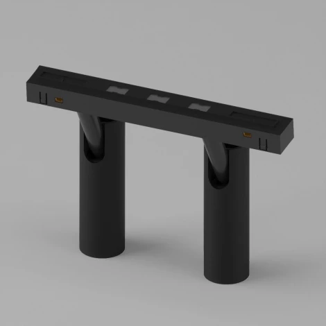 Трековый Wi-Fi светильник магнитный светодиодный черный Elektrostandard Slim Magnetic 85056/01 (48V, голосовое управление, умный дом - Minimir Home)