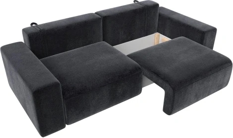 Диван прямой Лига-036 НПБ Классик Лига Диванов (Велюр) арт.127663