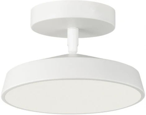 Потолочный светильник круглый Sonex Mira White 7655/12L пластик/белый LED 12Вт 4000K D200 IP20 (220V, круглые)