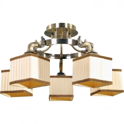 Потолочная люстра N-Light 314 314-05-53 бронза