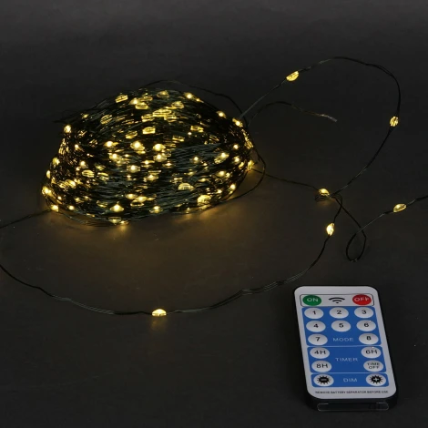 Гирлянда светодиодная с контроллером светодиодная 20 м Sneha A-962 WW