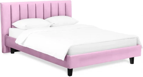 Кровать Queen II Sofia L 1600 ОГОГО (арт.577522), (Ткань/Сиреневый)