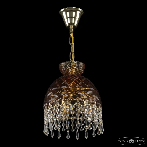 Подвесной светильник Bohemia 5478 5478/22 G Amber/M-1F Drops