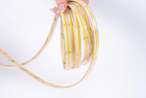 Светодиодная лента 480S-50-67, 9,6Вт/м, 950Лм/м, 5000К, 24V DC, IP67, 5м Fiberli 480S 12840101