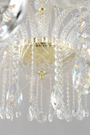 Подвесная большая люстра Aployt Anula APL.810.03.20 (220V, на цепи, свеча)