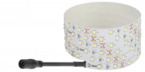 Комплект светодиодной ленты 12V 5м белый холодный ЭРА 2835kit-4,8-60-12-IP20-6500-5m