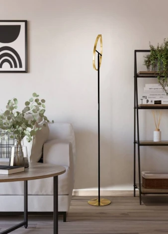 Торшер светодиодный с сенсорным выключателем Eglo Castelpoto 901973