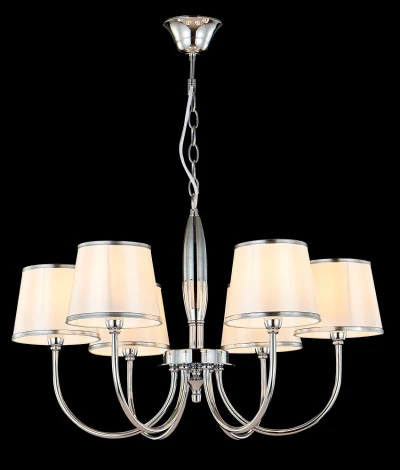 Подвесная люстра Crystal Lux FAVOR SP6 CHROME