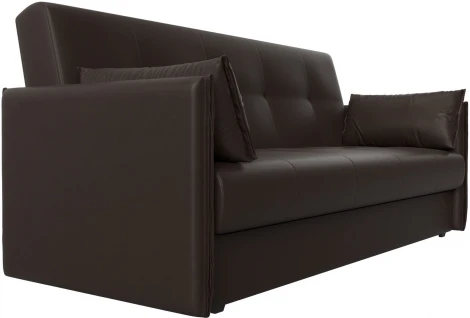 Диван-книжка Лига-018 (Коричневый/Экокожа) Лига Диванов арт.117887