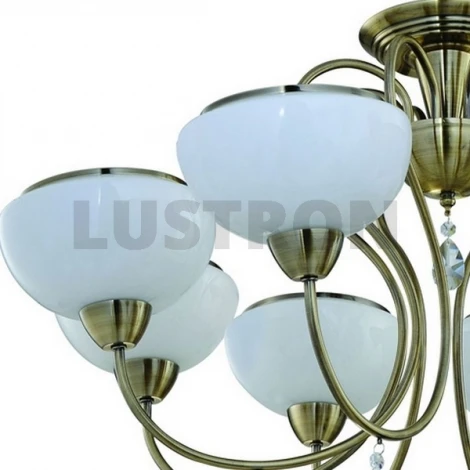 Потолочная люстра IDLamp 856 856/8PF-Oldbronze