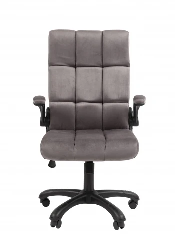 Кресло Chairman Home 444 Россия ткань Т-55 серый