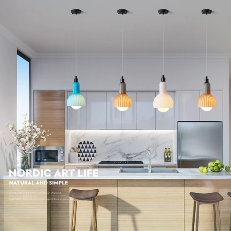 Подвесной светильник Tiril Blue ImperiumLoft Tiril01 (189756-23) (220V, на проводе)