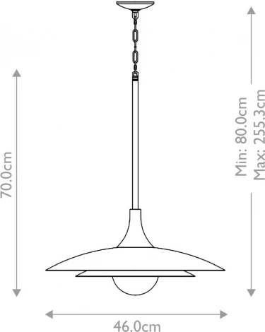Подвесной светильник Eurofase QN-WELSH-P-BK (LED, 220V, на цепи)