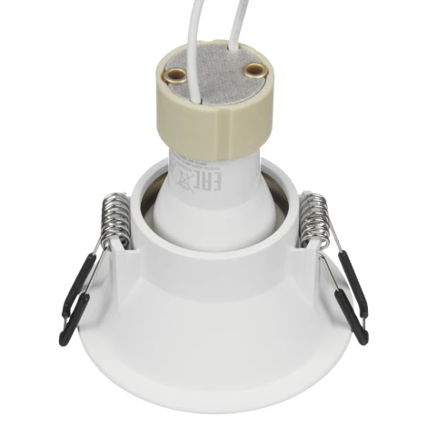 Встраиваемый светильник под лампу MR11 с цоколем GU10 белый Wolta Acento WDL-MR11/03W-R