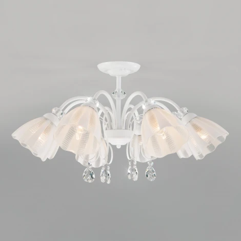 Потолочная люстра на штанге Eurosvet Floranse 30155/8 белый (220V)