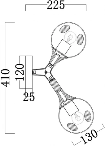 Бра Freya Amy FR5105WL-02W