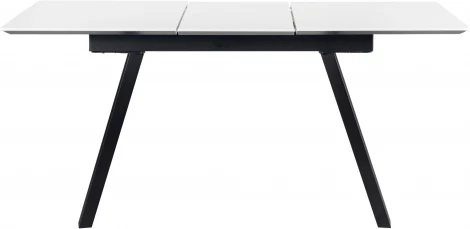 Стол R-Home Пеле раздвижной 120-160 Светлый мрамор/Бабочка