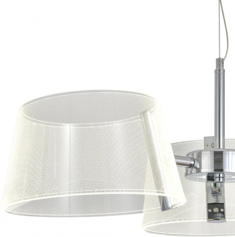 Подвесная люстра (14021/3P Chrome) Indigo Orlare V000105L (LED, 220V, на тросе)