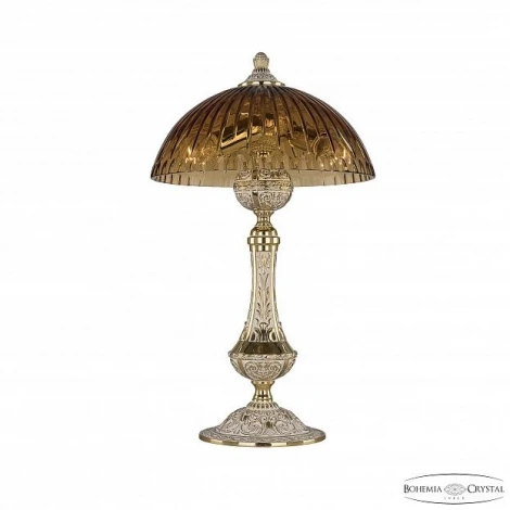 Интерьерная настольная лампа Bohemia 7110 71100L/25 GW Amber/H-1K