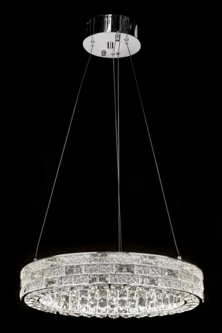 Подвесная люстра Fluorite Festo FL1052-7P (LED, 220V, на тросе, кольцо)