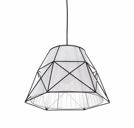 Подвесной светильник Lumina Deco Boneti LDP 8002 BK+WT