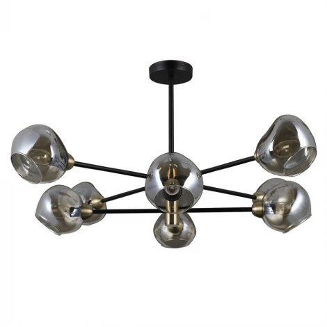 Потолочная люстра Seven Fires Borno SF4003/8C-BK-AB