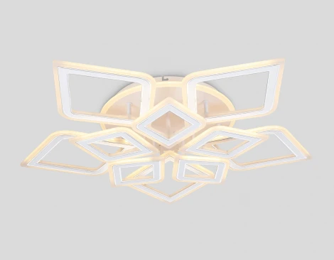 Потолочный светодиодный светильник с пультом Ambrella Acrylica Original FA8914 (регулировка яркости, 220V, умный дом - Smart Life)