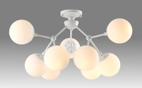 Потолочная люстра Crystal Lux Medea PL9 WHITE