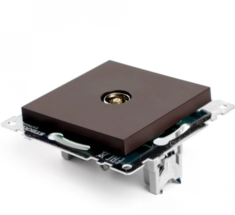 ТВ-розетка (коричневый) Stekker Катрин 49024