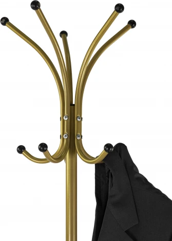 Вешалка напольная Пико 4 золото от фабрики Mebelik