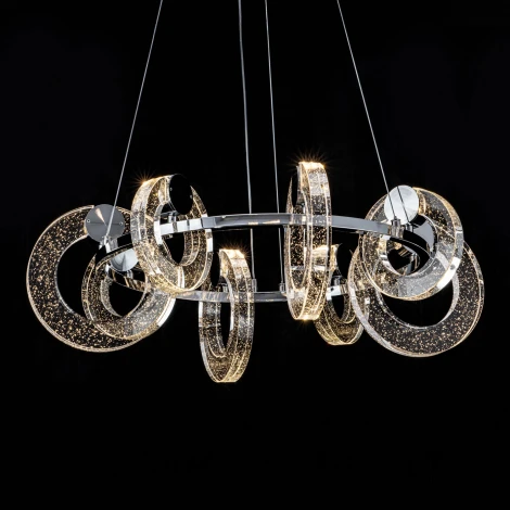 Подвесной светильник светодиодный с пультом с регулировкой цветовой температуры Modelux MODELUX ML.1865.650 CR