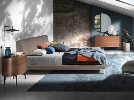 Овальная прикроватная тумбочка AC2001NS /7074 Angel Cerda арт.096389