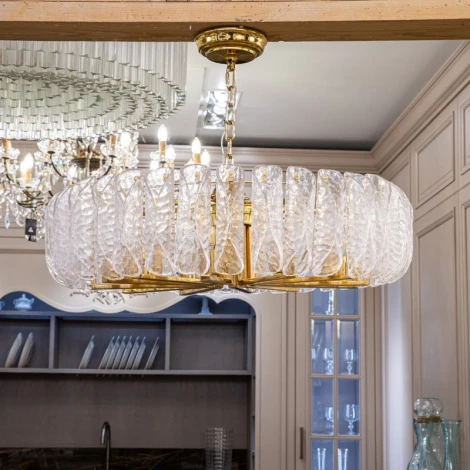 Подвесная люстра Circonvo L25112.92 (220V, на цепи, круглые)