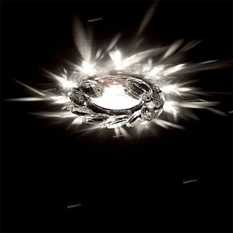 Встраиваемый точечный светильник Lightstar Noce 031904 (220V, хрусталь)