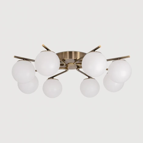 Потолочная люстра RGB на штанге Citilux Адам Смарт CL228A183 (LED, 220V, умный дом - Алиса, Маруся, Салют, шарики)