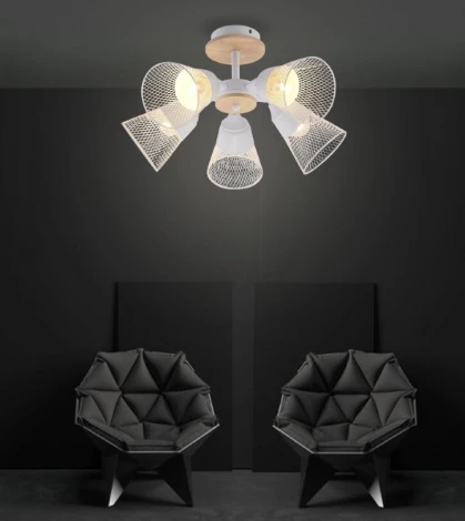 Потолочная люстра на штанге Wedo Light Mert WD3525/5C-WT-CR-WT