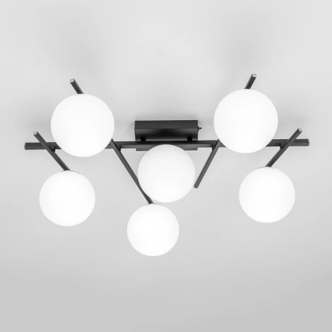 Потолочная люстра на штанге Citilux Dorsy CL223162 (регулировка яркости, LED, 220V, пульт управления, шарики)