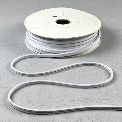 Односторонний Гибкий Неон 8х16мм Белый 12В, IP65 Laitcom FR-23512