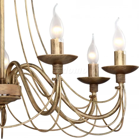 Подвесная люстра F-Promo Chateau 2163-7P (220V, на цепи, подсвечник, свеча)