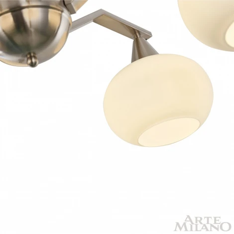 Потолочная люстра на штанге Arte Milano 279807/6 GR (220V, шарики)