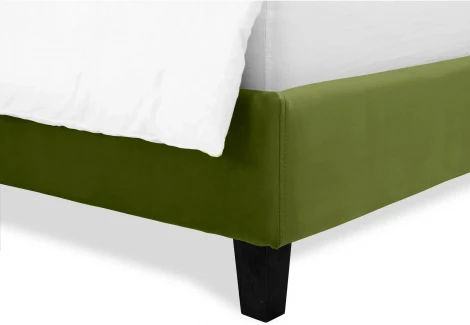 Кровать Queen II Sofia L 1600 ОГОГО (арт.577513), (Ткань/Зеленый)