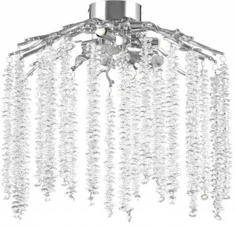Потолочная люстра хрустальная Arte Milano Milan23 233001/D360/3/A Cr (220V)