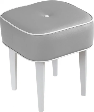 Табурет Handy SQ ОГОГО (арт.463549), (Ткань,Экокожа/Серый)