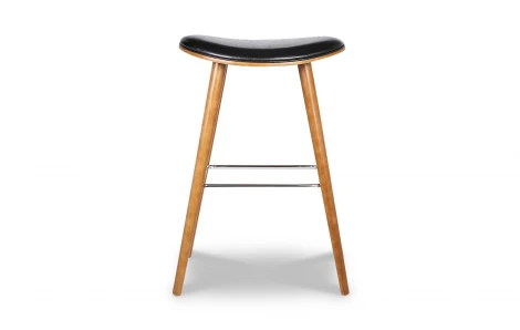 Стул полубарный JY1730-65 черный ESF арт.5338